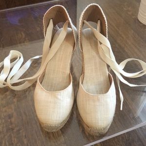 Soludos Ivory Espadrilles - size 7